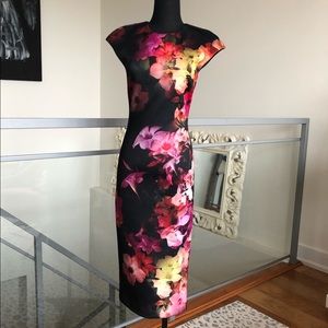Ted Baker Floral Midi Dress